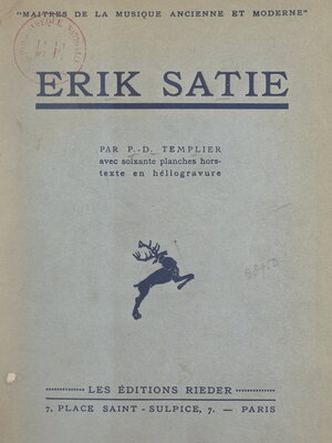 cover image of Erik Satie